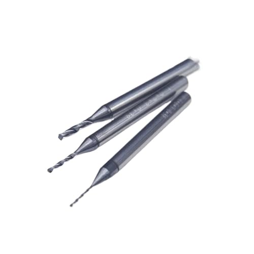 Micro foret en acier au tungstène HRC60 pour perçage net sans rupture sur métaux durs