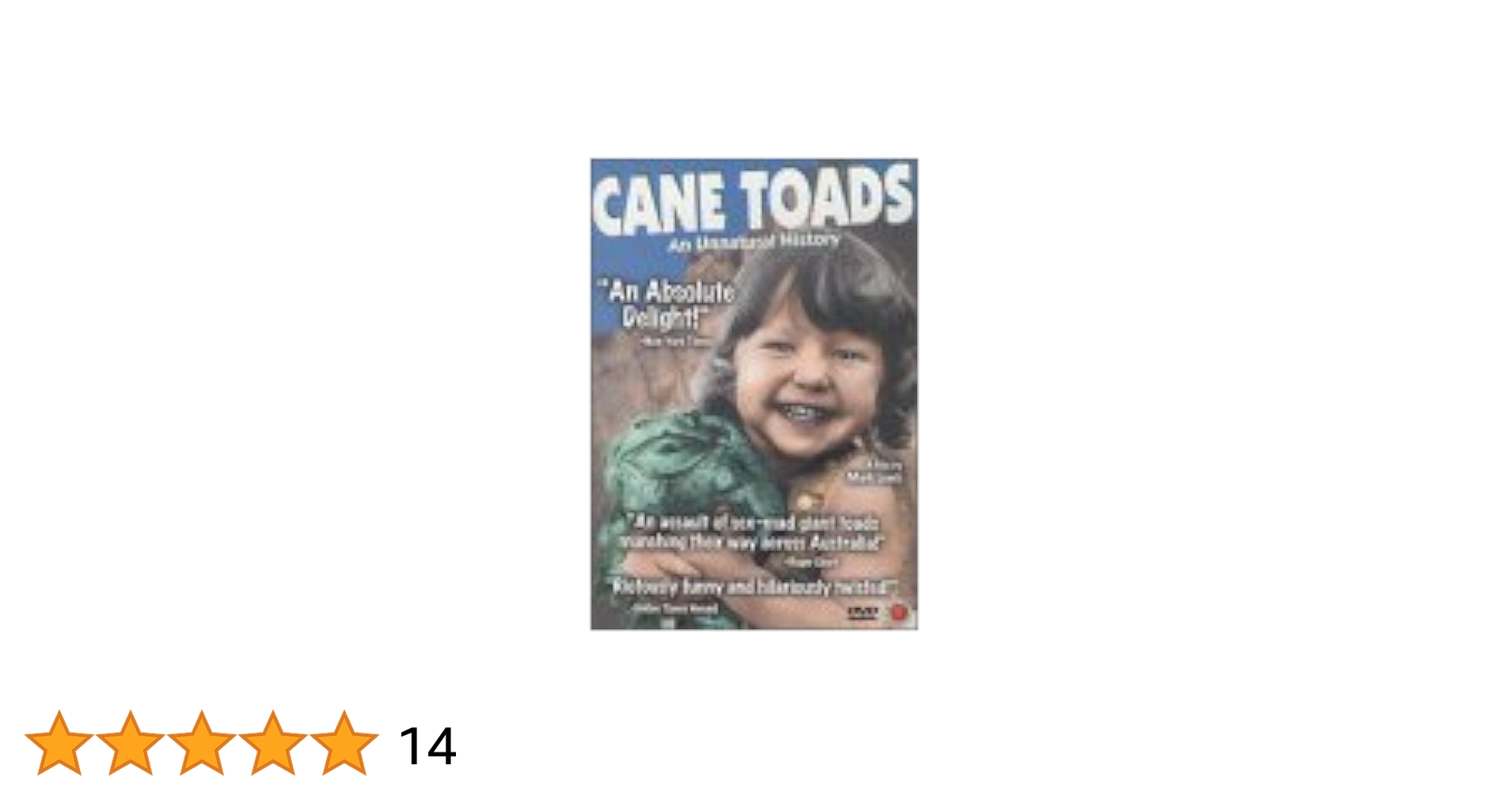 Cane Toads: An Unnatural History [DVD] [Region 1] [US Import
