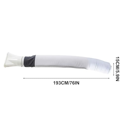 Gaine isolante pour tuyau évacuation 15 cm stop chaleur climatisation