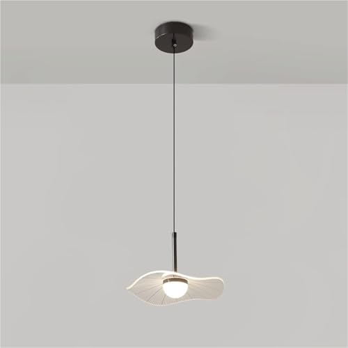 Suspension nordique acrylique or luminaire de chevet et plafond pour cuisine