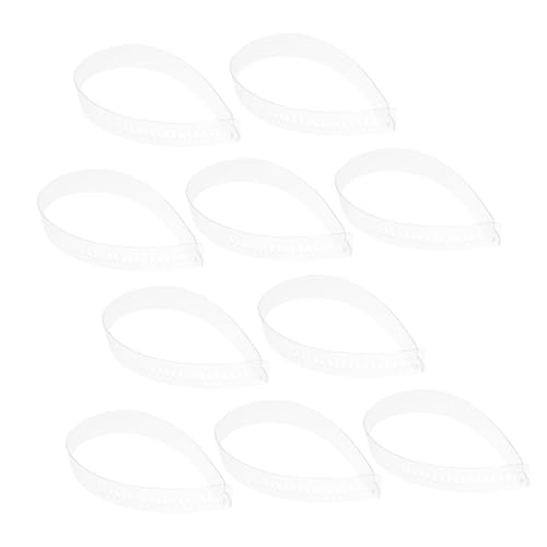 IMIKEYA Men's Shirt Collar Support 50 Pcs Collar Protectors Dress Collar Inserts Fine Details