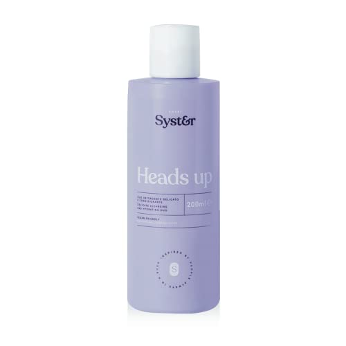 Syster - Dúo limpiador y acondicionador ideal para cabello rizado u ondulado - Cowash - Champú y Acondicionador Delicado y Natural - Vegano, Made in Italy, Sin Parabenos ni Siliconas - 200ml