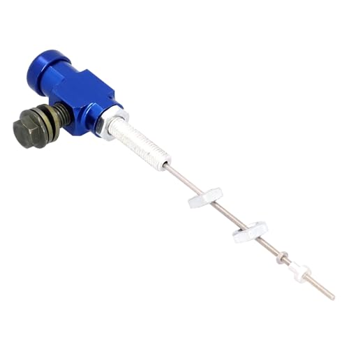 Azul para motocicleta Dirt Bike Bomba de haste de cilindro mestre de embreagem hidráulica M1.25mm-es
