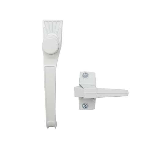 Ferme-porte tempête standard blanc Ideal Security 9910 avec poignée classique - 4