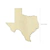 30 Pack 4 Inch Wooden Texas State Shaped Cutouts Unfinished Wood Texas Map Sign Craft Gift Tags Texas State Wooden Paint Crafts for Home Party Decoration Craft Project #1