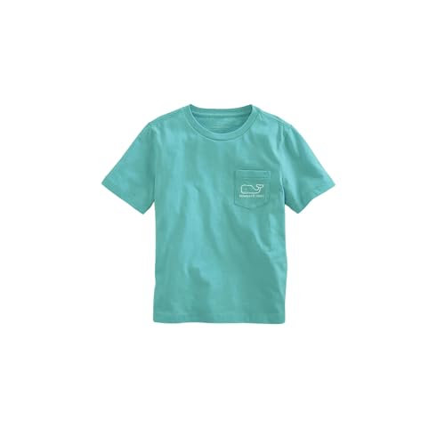 Image of vineyard vines Girls' Vintage Whale Short-Sleeve Pocket Tee