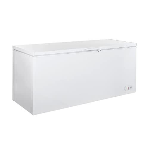 GastroHero Gefriertruhe ECO 650 I Tiefkühltruhe groß 550L I...