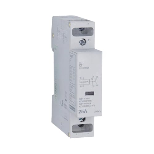 Contacteur AC EZ7 CT 2P 25A 2NO relais modulaire bipolaire pour chauffage