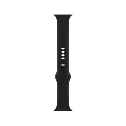 ELETTRONEO SBC1B Sport Band for Apple Watch Bands for Women Ultra 2 49mm, Series 10 46mm, 9 8 7 45mm 41mm, SE 6 5 4 44mm 40mm, 3 2 1 42mm 38mm Men iWatch, Strap Silicone, Black by ELETTRONEO - Used condition - Image 2