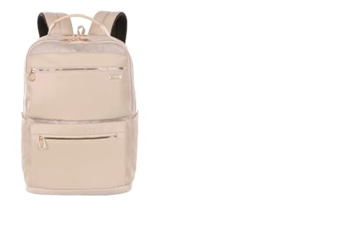 MOCHILA G 2 COMP NOTEBOOK 15 SESTINI ELEGANCE - NUDE