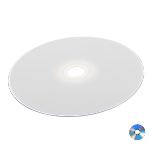 WOONEKY Large Capacity Blank Discs Cdrw Recordable Media Music Data Recording Discs