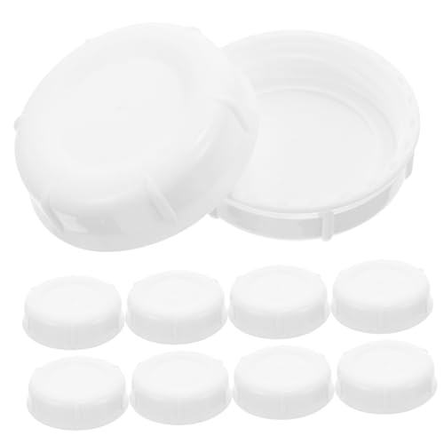 10Pcs Bottle Sealing Caps Leakproof Replacement Lids for Milk Storage Travel Bottle Caps for Easy Feeding Durable Reusable Design for