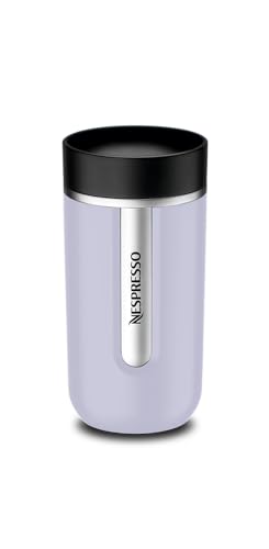 NESPRESSO NOMAD Travel Mug Lavender Thermal Mug, Insulated Mug, Leak-Proof, Medium, 400 ml