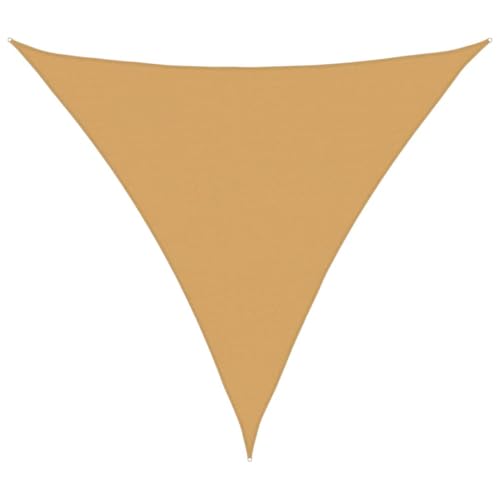 Voile d'ombrage triangulaire 2,5x2,5x3,5 m anthracite en PEHD