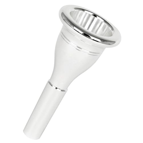 ERINGOGO 13.3mm Mouthpiece Stylish Silver Plating Enhance Your Trumpet's Sound Appearance