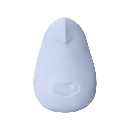 Dame Products Pom Personal Massager for Women - Flexible Stress Reliever - 5 Speeds - Rechargeable - 100% Waterproof and Body-Safe - Ice Color