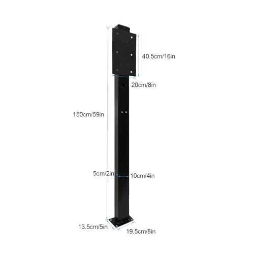 Borne de recharge pour véhicules électriques durable et station robuste - 3