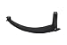 Black Rear Left Driver Side Inner Inside Interior Door Pull Handle Trim Grab Cover Armrest Bracket