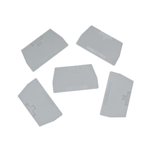 Tapas D-URTK/S aislantes para bloques de terminales en carril Din, pack de 100 6