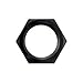 XRP 992410BB Bulkhead Nut (#10 Alm. Black)