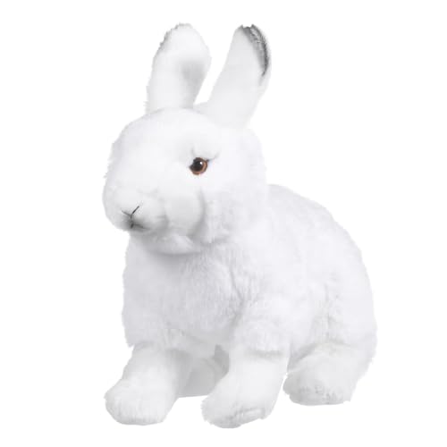 gtadqiu White Plush Bunny Stuffed Animal, 11 Inch Easter Bunnies