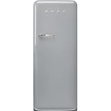 Smeg FAB28RSV6 Standkühlschrank mit Gefrierfach polarsilber metallic / C