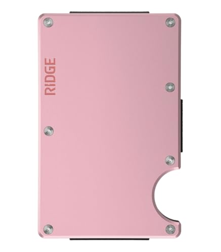 Ridge Wallet For Women - Minimalist Small Wallet for Women, RFID Protection, Slim, Perfect Size, Pocket Fit, Holds up to 12 Cards