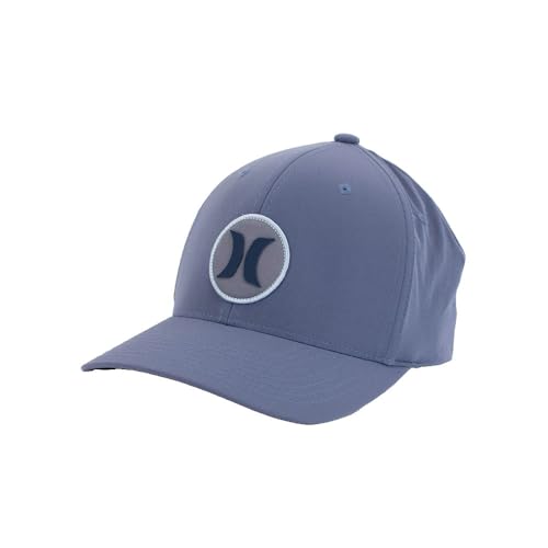 Casquette Hurley Headquarters Icon pour Homme : Casquette Noire Ajustable Snapback