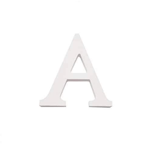 Ya en mundofriki.es: CABLEPELADO - Letra A de madera - 11cm - decoracion - manualidades- madera - personalizable - 3D - Imprimación blanco