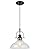 WILON Seeded Glass Pendant Lights Kitchen Island Lighting, Black Modern Farmhouse Pendant Light Fixture with E26 Base, Vintage Hanging Ceiling Lamp for Kitchen Sink Hallway Dining Room Entry Hall