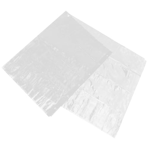 KONTONTY Clear Shower Curtain Liner Reusable and Easy to Clean for Bathroom Car Wash and Air Conditioning Dividers Sleek Contemporary Design