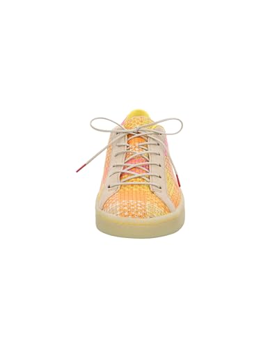 Think! Damen KUMI chromfrei gegerbte nachhaltige Halbschuhe, FUXIA/KOMBI 9040