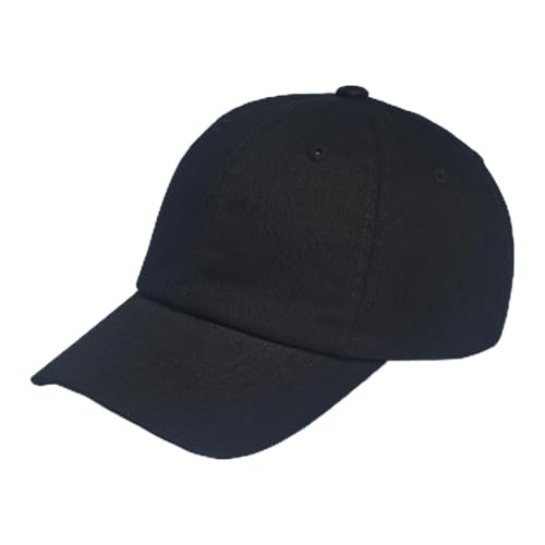 E BY ELIDAN Classic Cotton Dad Hat, Black