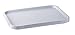 APS Fast Food-Tablett, bruchsicheres und spülmaschinenfestes Serviertablett, Made in Germany, 41 x 30,5 cm, Höhe 2 cm, grau