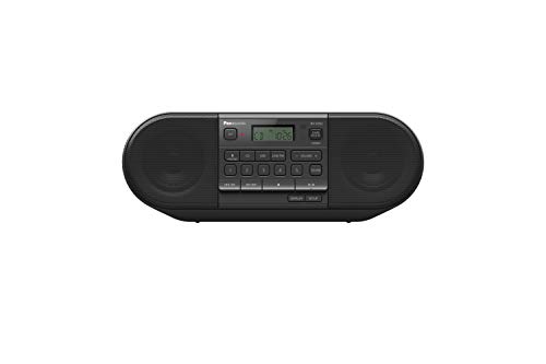 Panasonic RX-D552E-K CD Boom Box (Digitalradio DAB+, UKW, CD Player, USB, Bluetooth, Netz- und Batteriebetrieb) schwarz