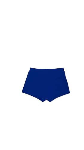 Capezio girls Boys Cut Low Rise athletic shorts, Royal, 8 10 US4
