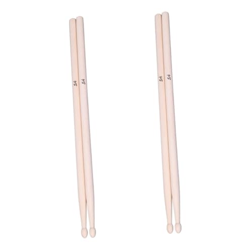 Baquetas de madera Maple 2 pares para práctica musical miniatura 1