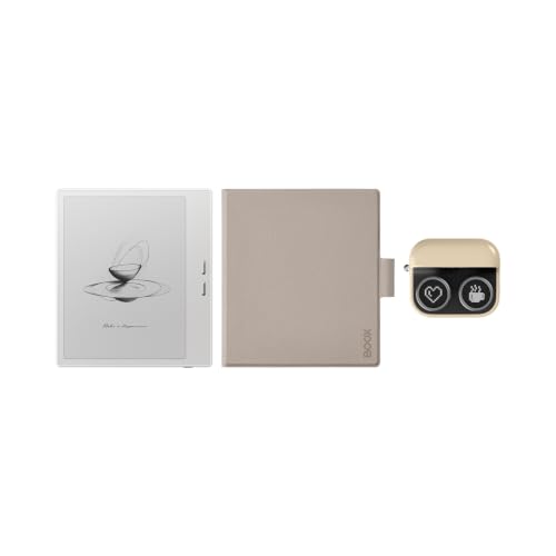 Image of BOOX Go 7 White + Case Off-White + Tappy Yellow Bundle