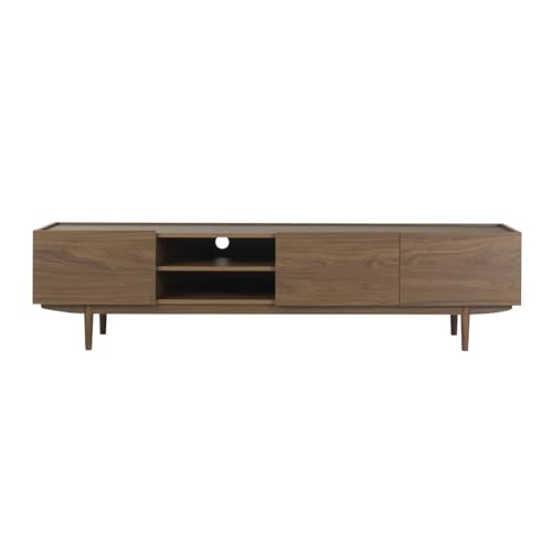 Miliboo Mueble TV con Puertas de Madera