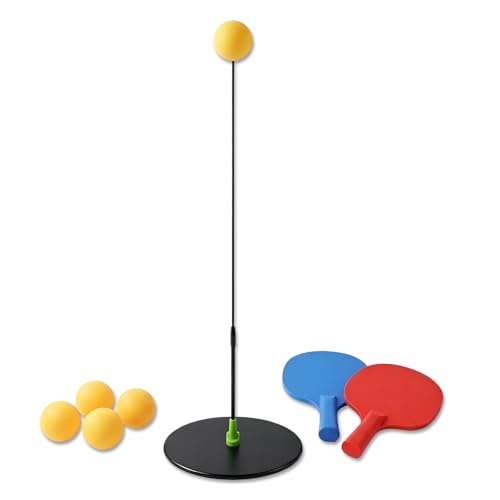 Hanging Table Tennis Trainer Set for Indoor/Outdoor Practice