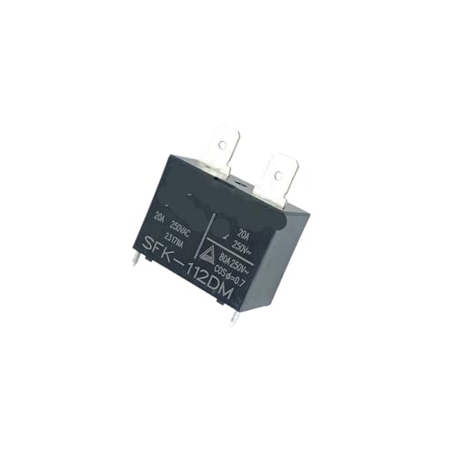 Relé SFK-112DM de 4 pines y 20A para climatización doméstica e industrial paquete de 5 unidades