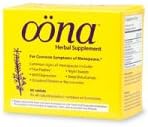 Oona Menopause Herbal Supplement, 96 Count