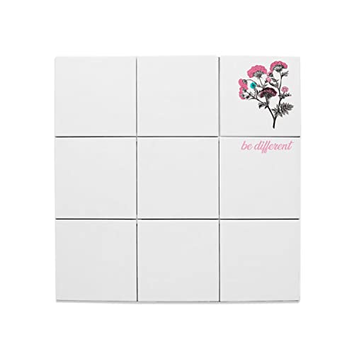Carreaux Céramique Décoratif Bouquet de Fleurs Oeillets pour Métamorphoser le Mur de votre Salon Unique