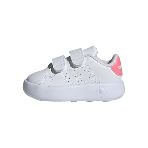 adidas Kids Advantage Sneakers in Cloud White Bliss Pink Cover