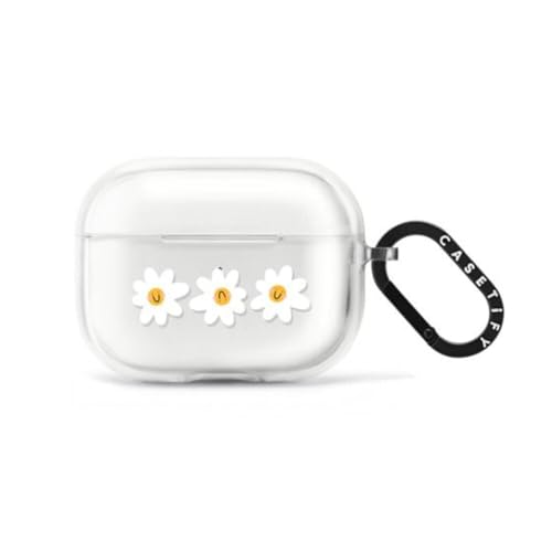 Coque AirPods Pro marguerites pour sécuriser vos écouteurs en voyage