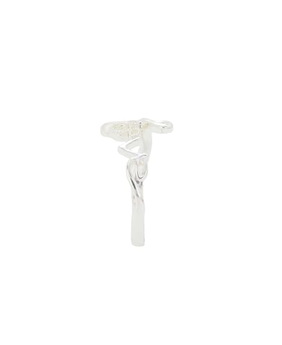 Disney Mickey Mouse Love Ring Silver Adjustable, Dainty Valentine's Day - image 3