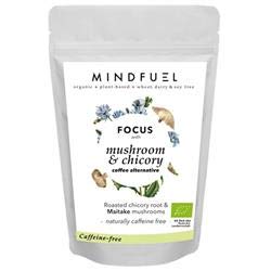Focus Mushroom Chicory Coffee Alternative 32g by MindFuel. Price is for a Pack of 4
