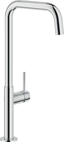 Nobili Rubinetterie AQ93113CR Watercolour Mixer Tap for Sink Chrome