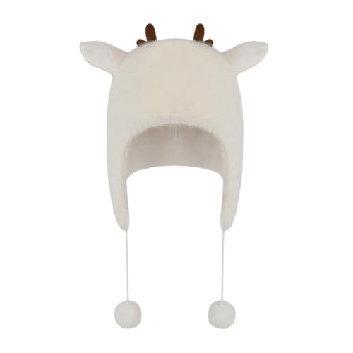 Chapeau corne de cerf isolant pour stopper le vent glacial pendant le ski et la marche