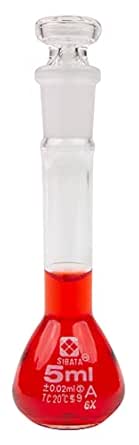 Flacon Volumétrique SIBATA 5 Ml Classe A - Précision Labo - Référence 2306A-5